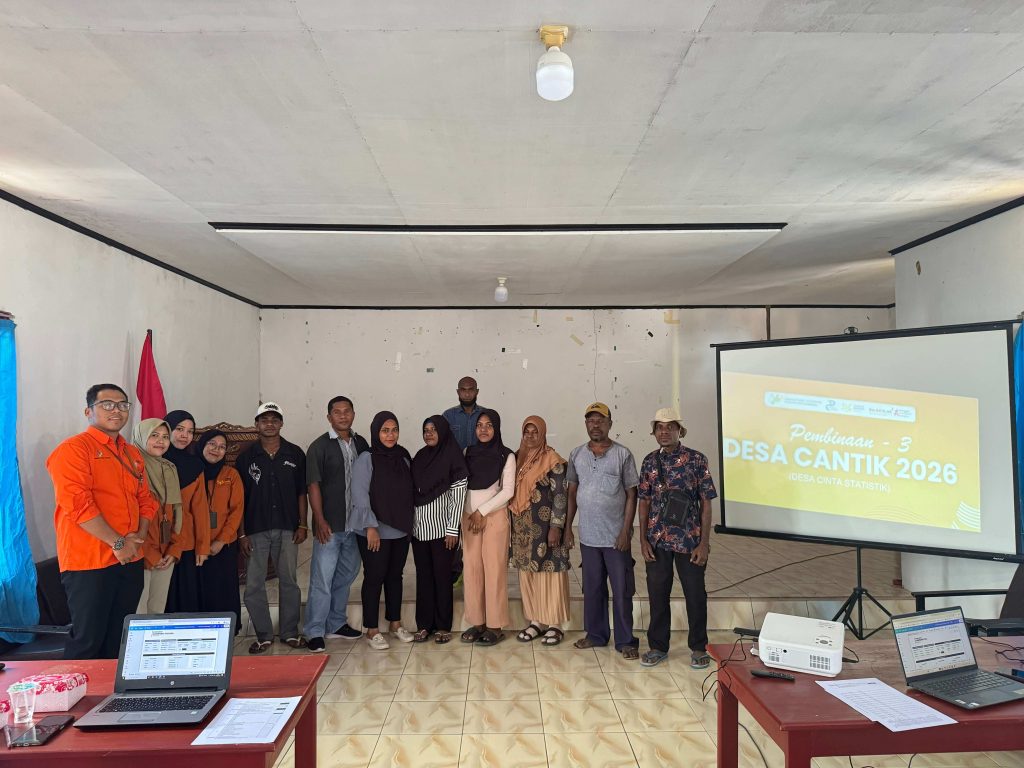 BPS Kabupaten Kaimana dan Kampung Tanggaromi Gelar Rapat Penetapan Program Desa Cantik 2026 serta Sosialisasi Sensus Ekonomi 2026 & Data Sosial Ekonomi Nasional (DTSEN)